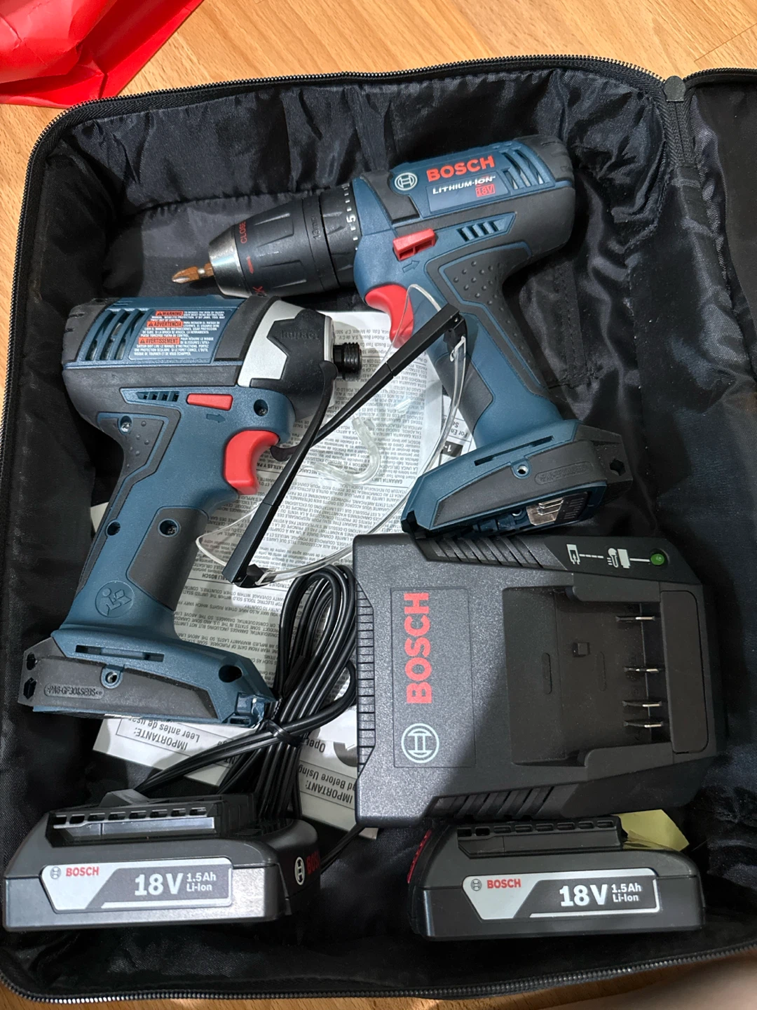 Bosch 18V Cordless Drill & Impact Driver Combo Kit