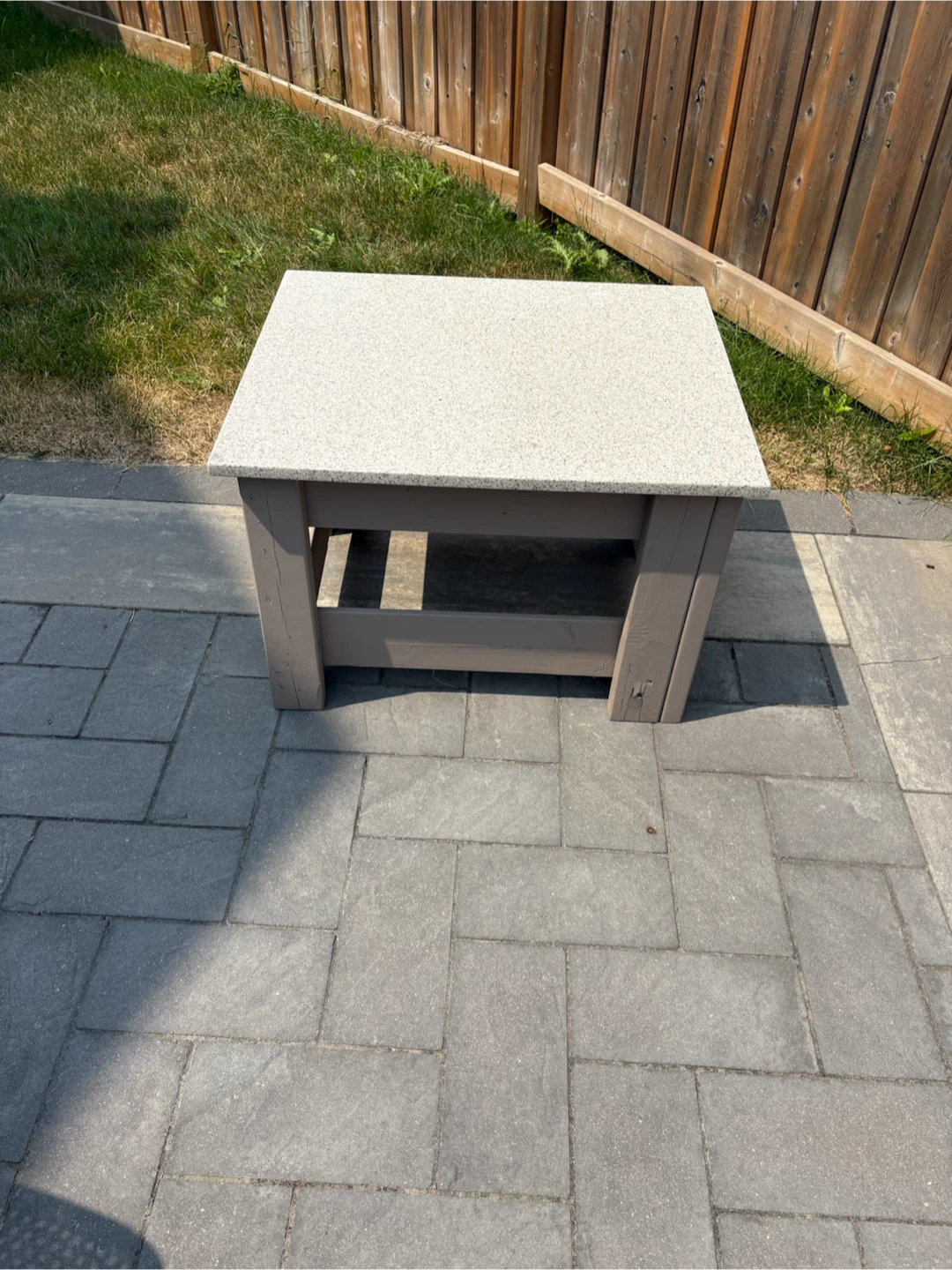 OUTDOOR GRANITE TOP TABLES PICK UP ASAP - photo 2