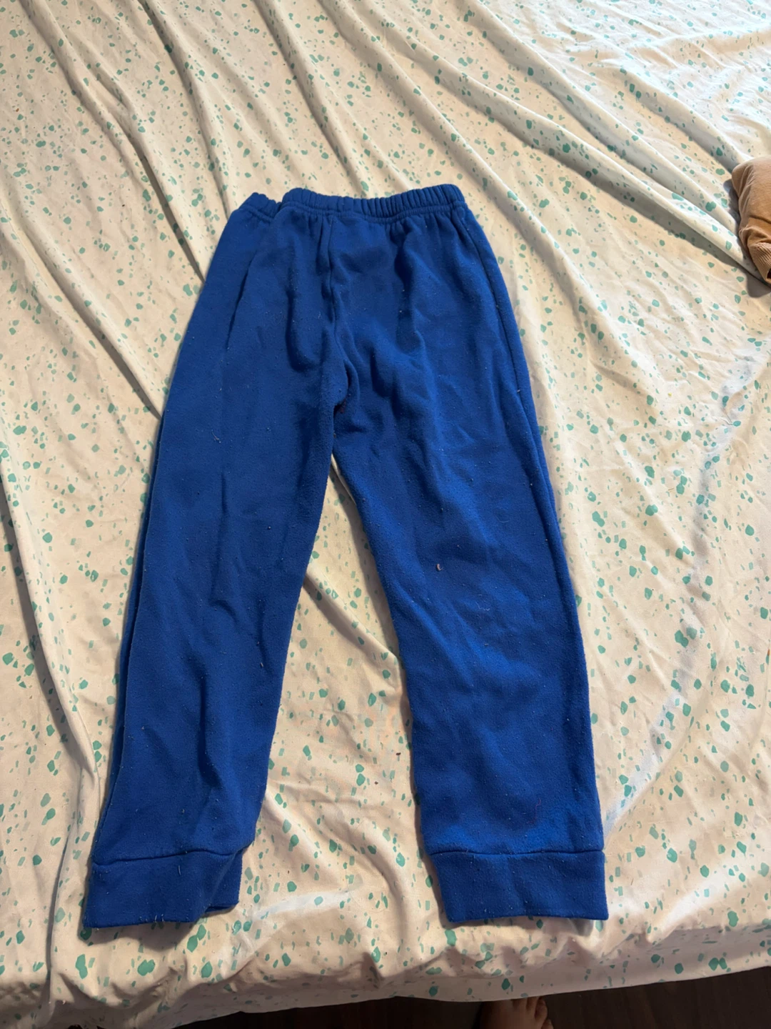 Blue Fleece Pants - Size 6Y