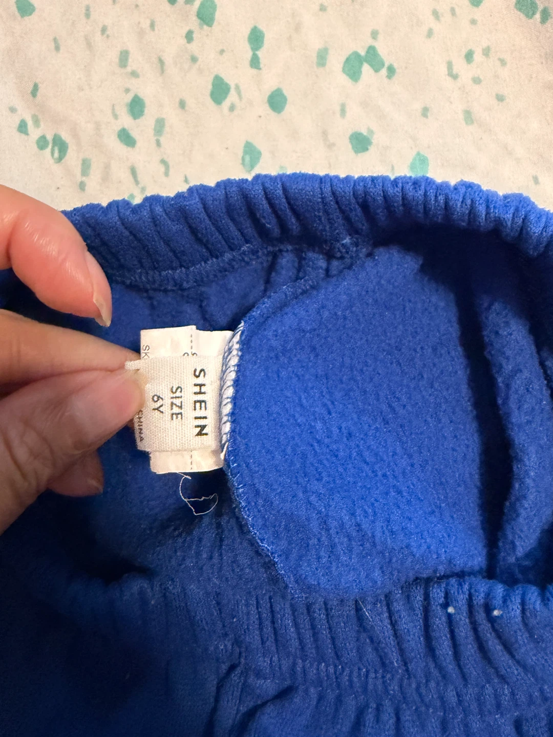 Blue Fleece Pants - Size 6Y - photo 2