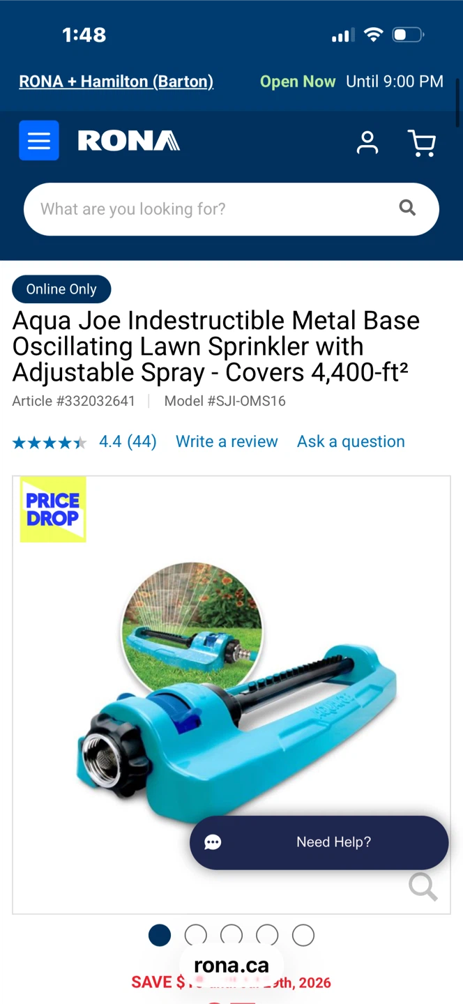 NEW Oscillating Sprinkler - photo 3