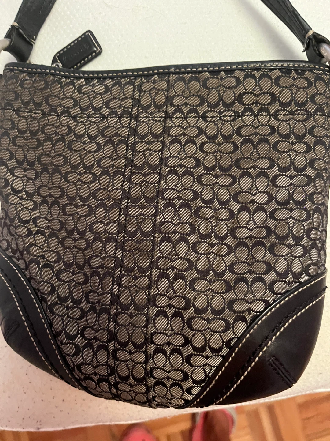 Coach Monogram Shoulder Bag - photo 2