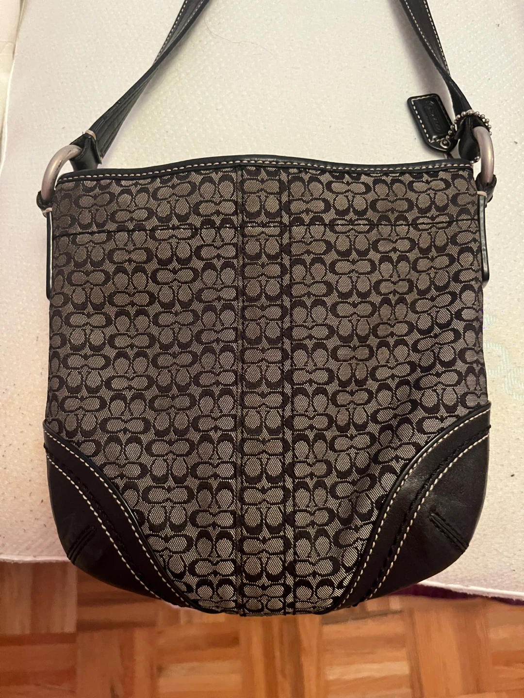 Coach Monogram Shoulder Bag