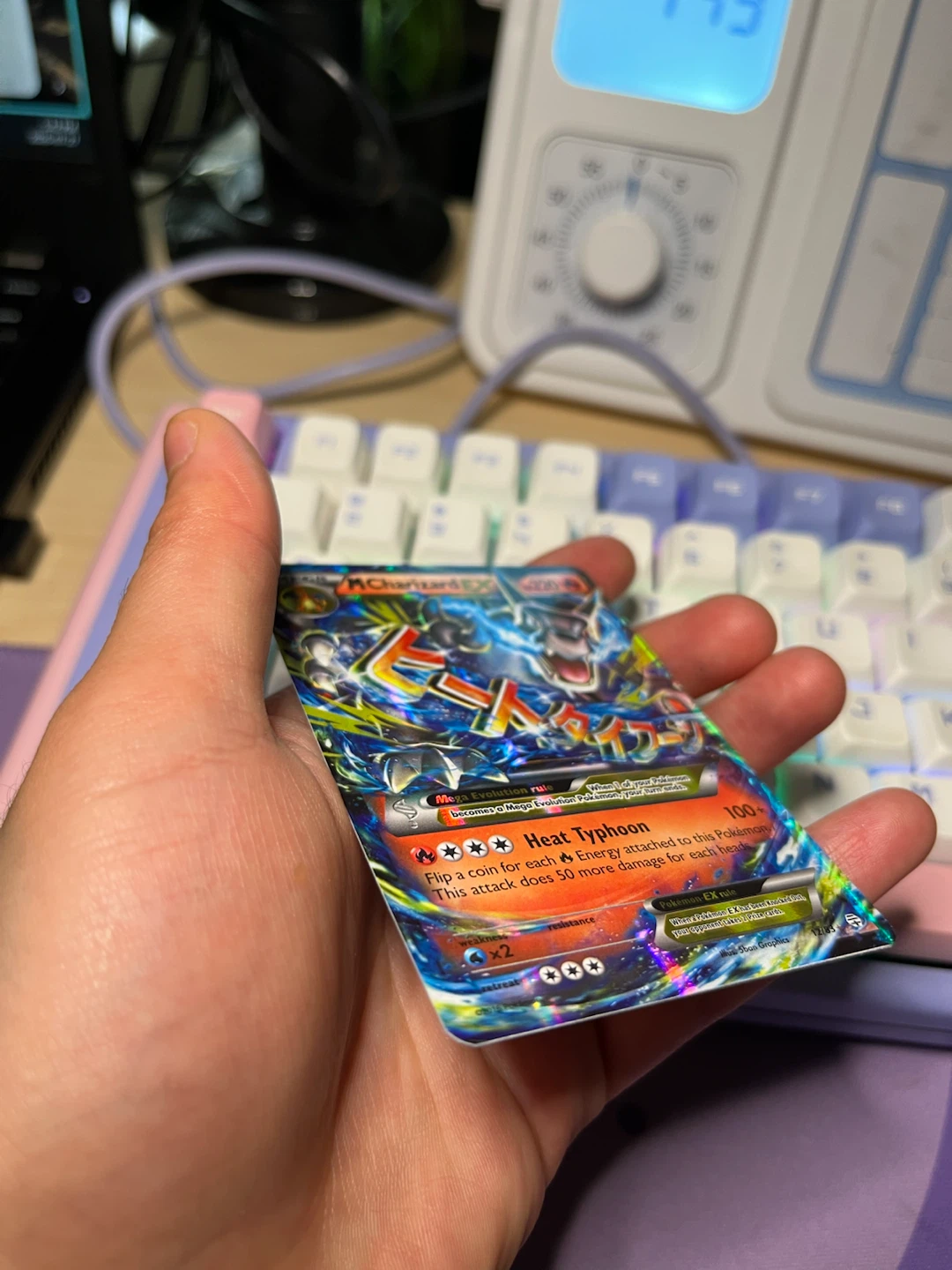 Mega Charizard Ex Holo #12/83 - photo 5
