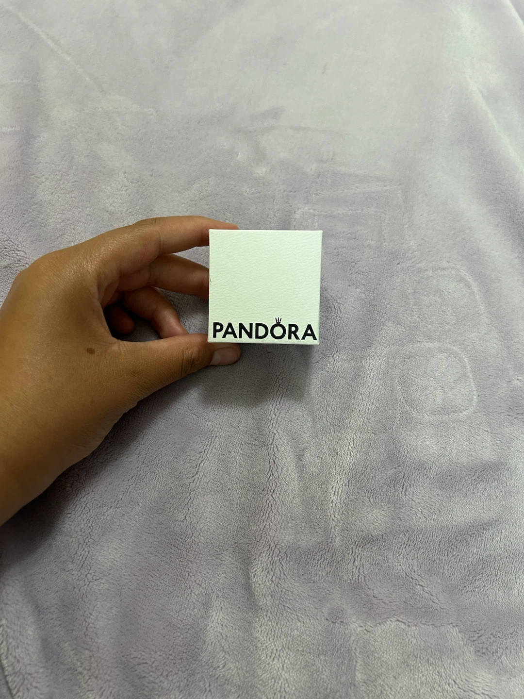 Pandora Ring with Clear Cubic Zirconia Stones