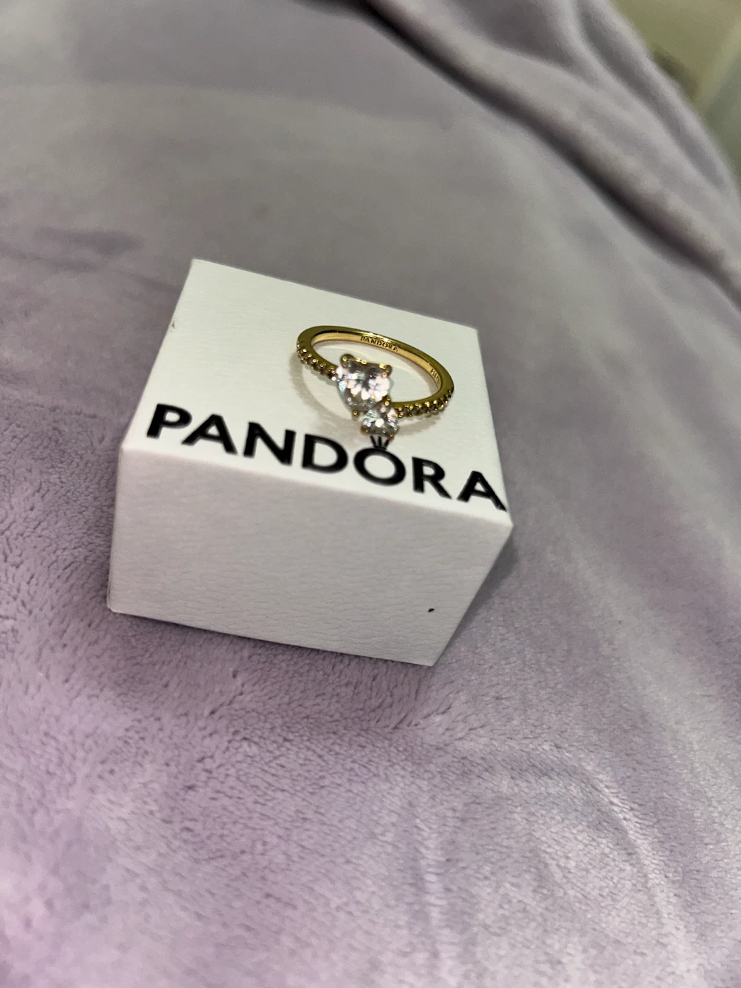 Pandora Ring with Clear Cubic Zirconia Stones - photo 5