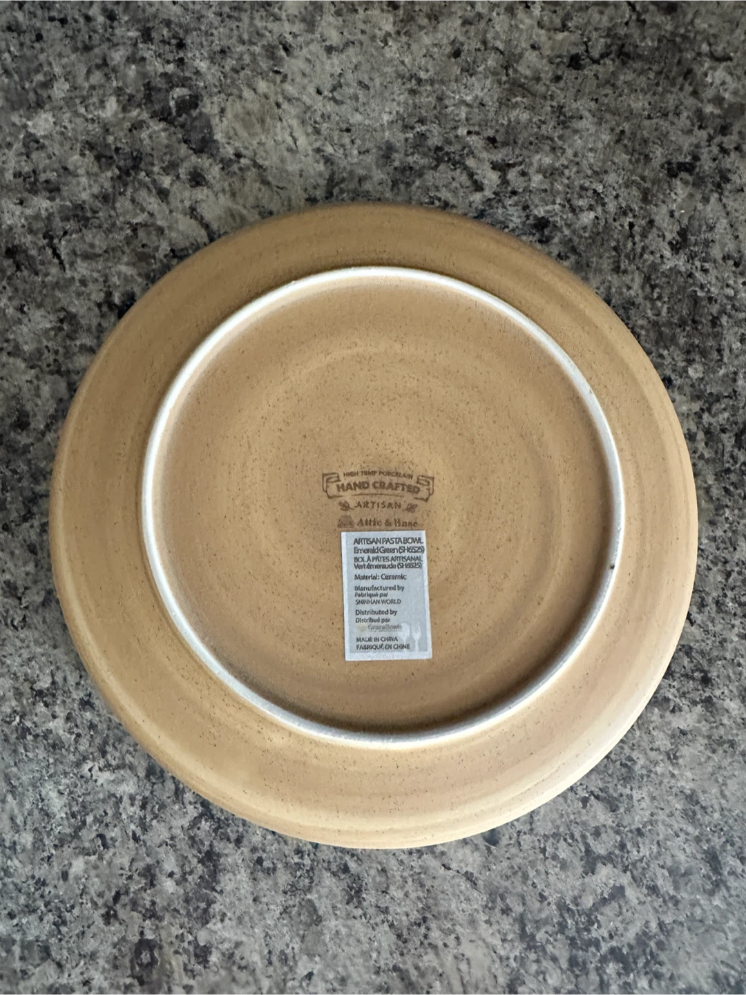 Attic & Base Ceramic Rice Bowls and Plates Set - photo 3