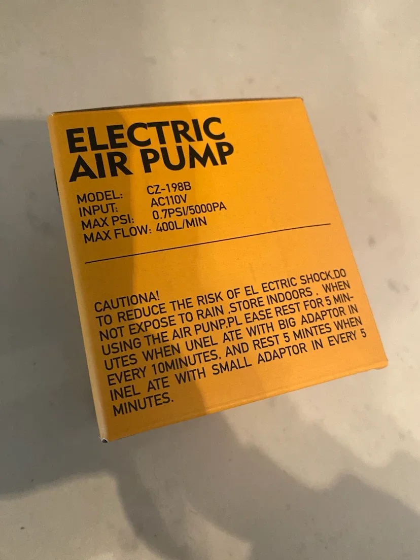 Air Mattress Pump - photo 3