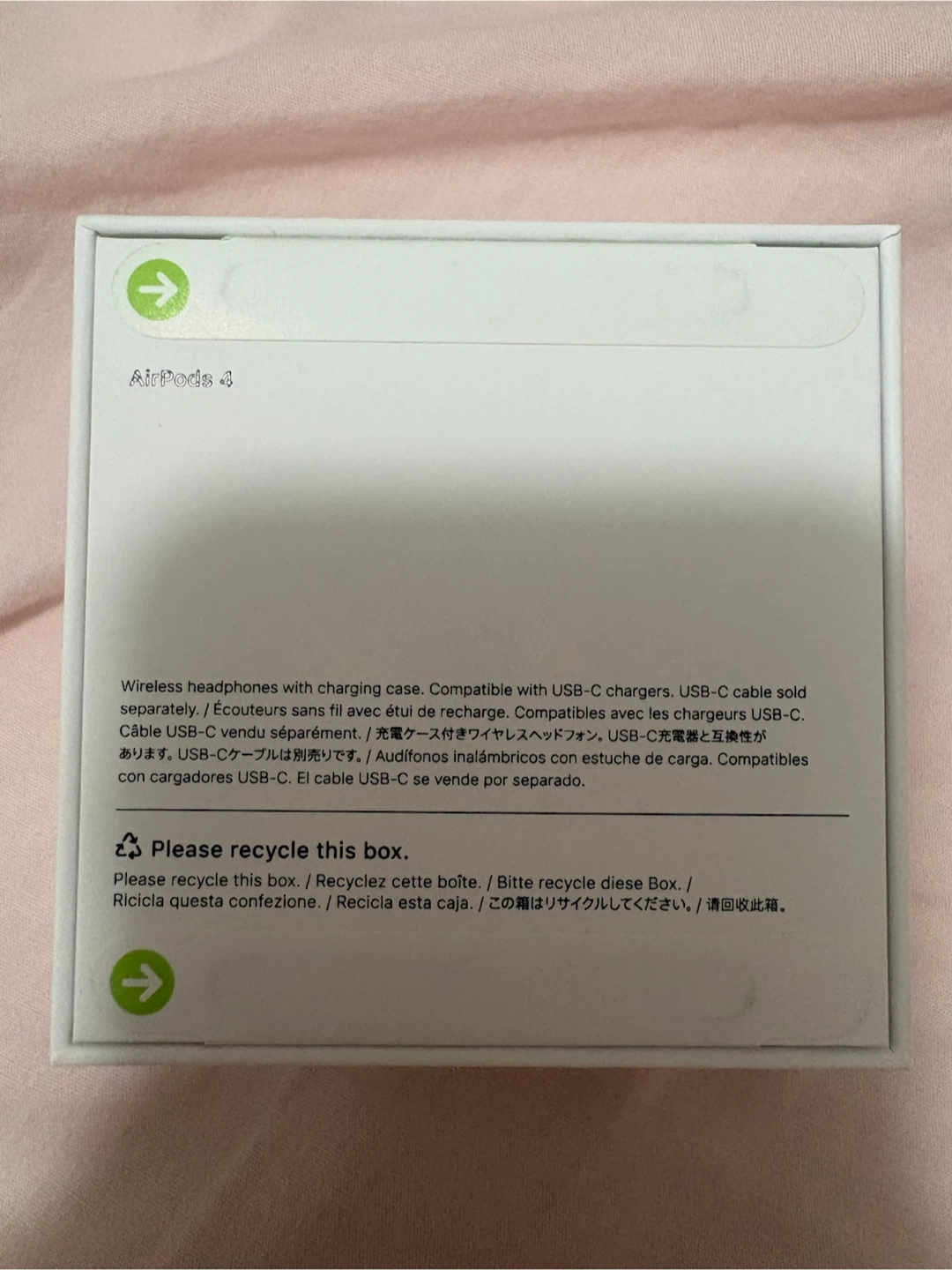 Airpods 4 brand new unopened in box - photo 2