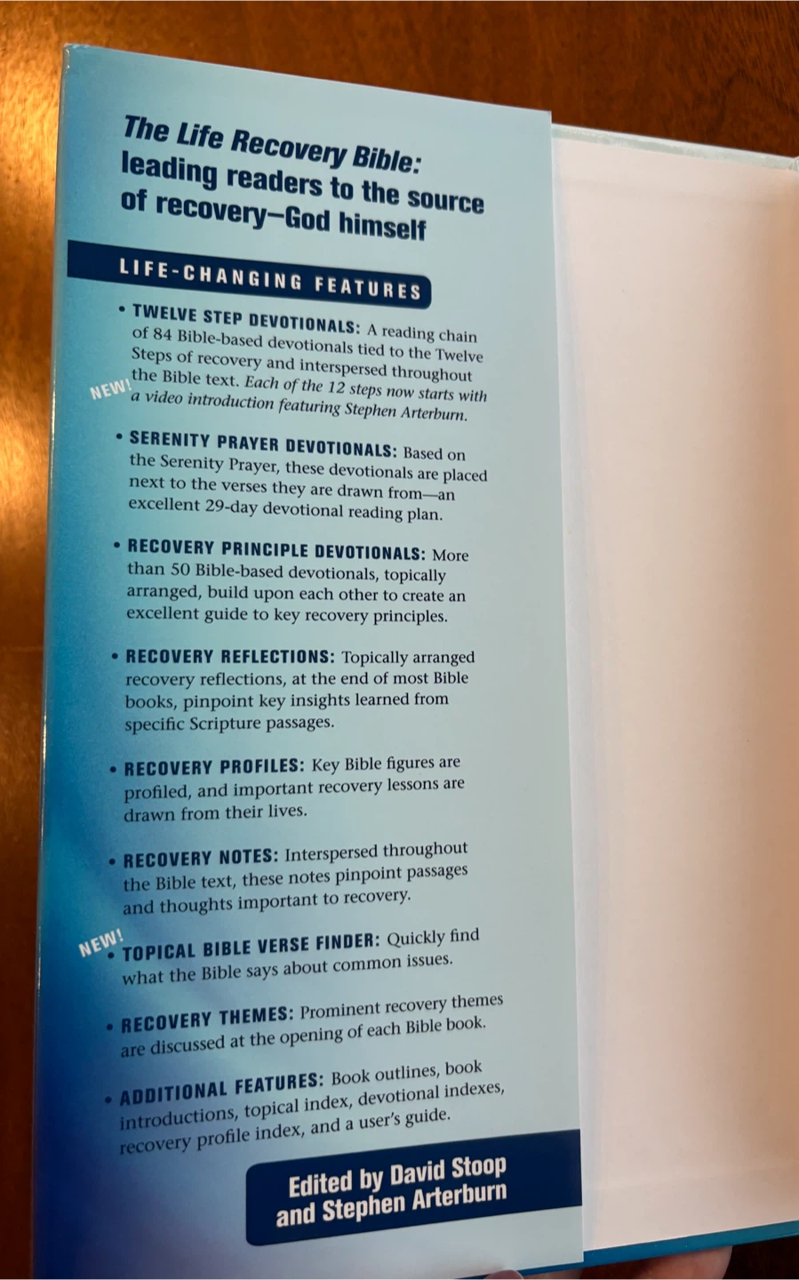 NEW Life Recovery Bible King James Version - photo 3