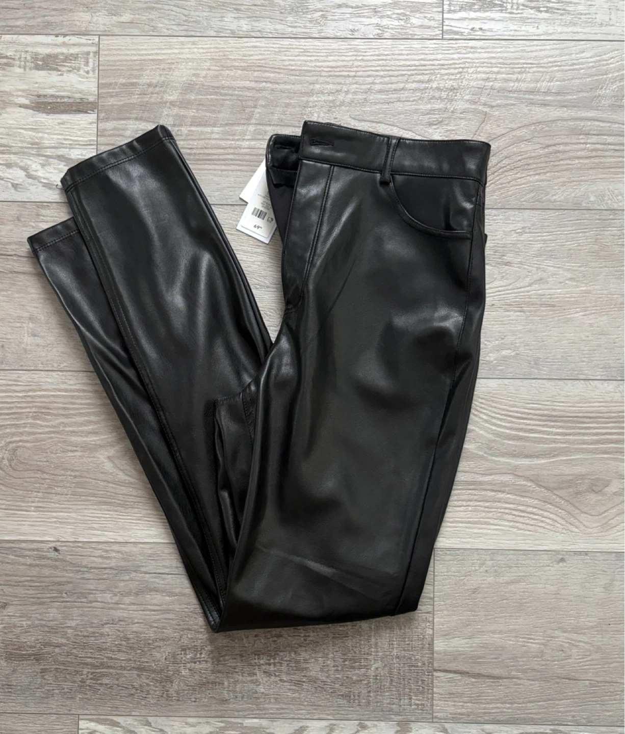Dynamite Faux Leather Pants Black Size 6