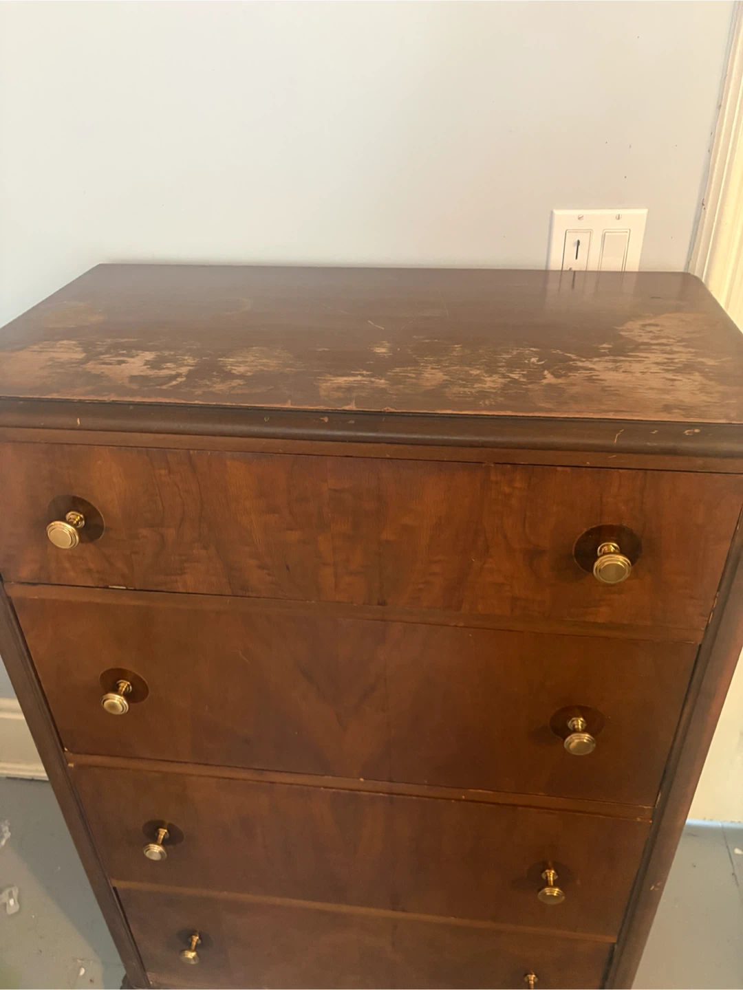 Vintage Wooden Dresser - photo 3