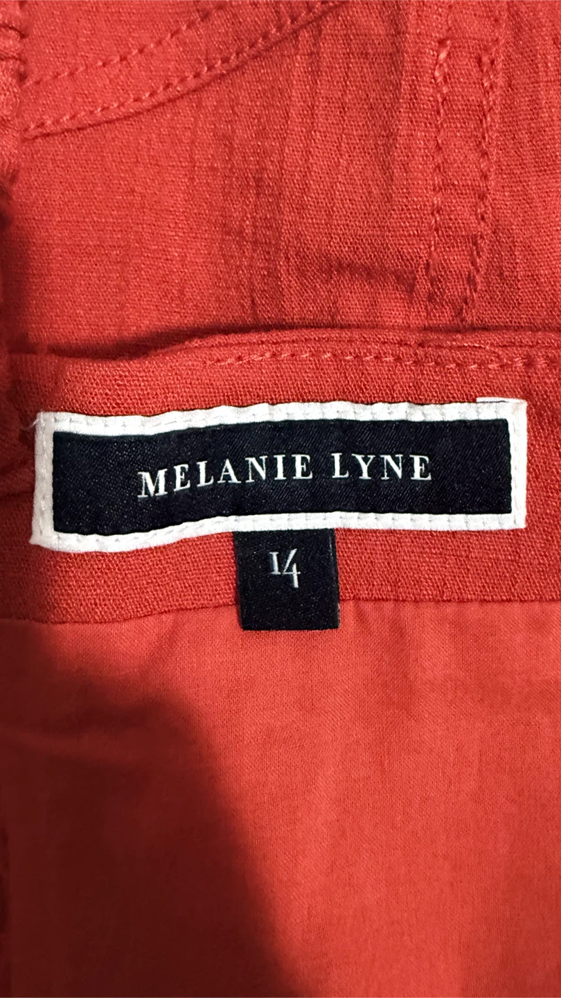 Melanie Lyne Orange Sundress - Size 14 - photo 3