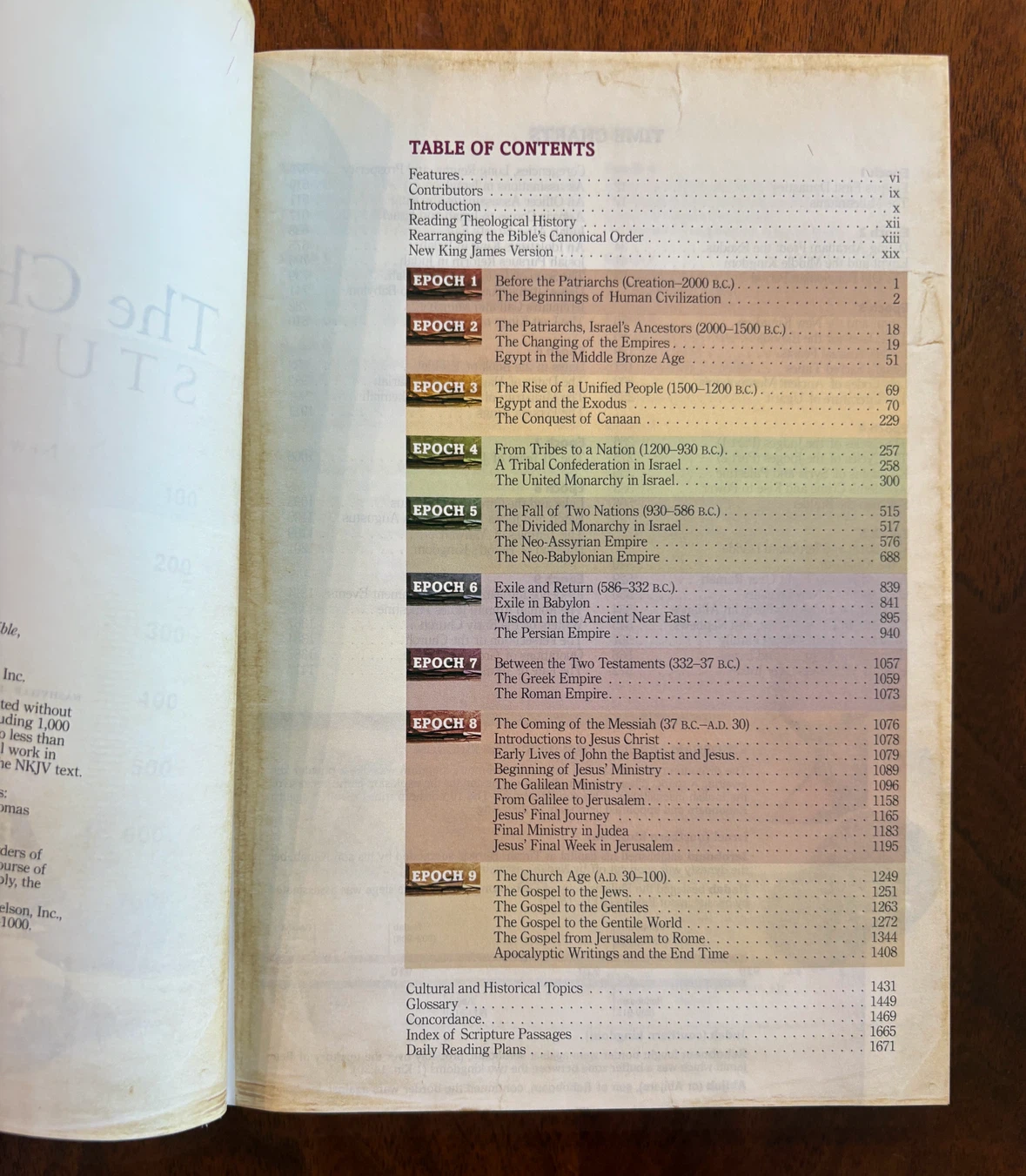 NEW Chronological Study Bible - New King James Version - photo 3