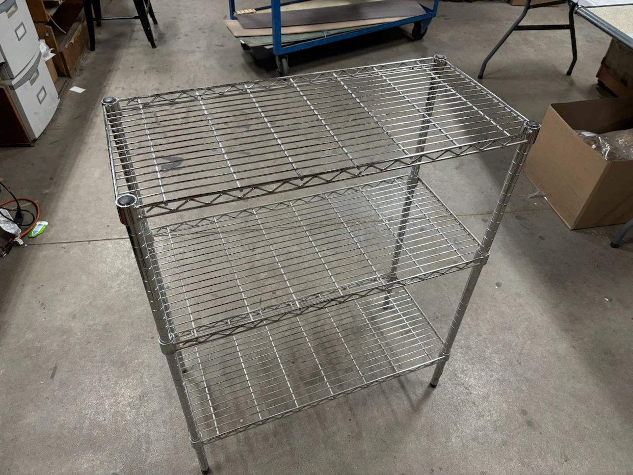 Wire Shelving Unit