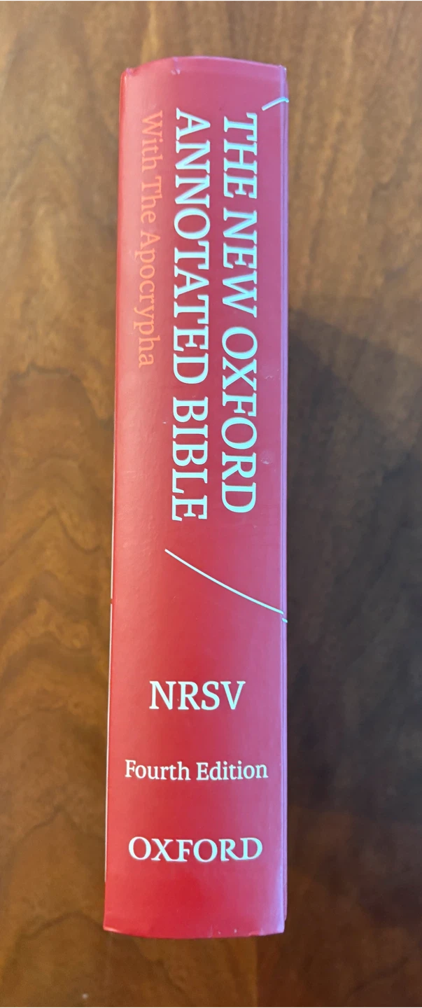 ‘ NEW’ The New Oxford Annotated Bible Fourth Edition NRSV - photo 3