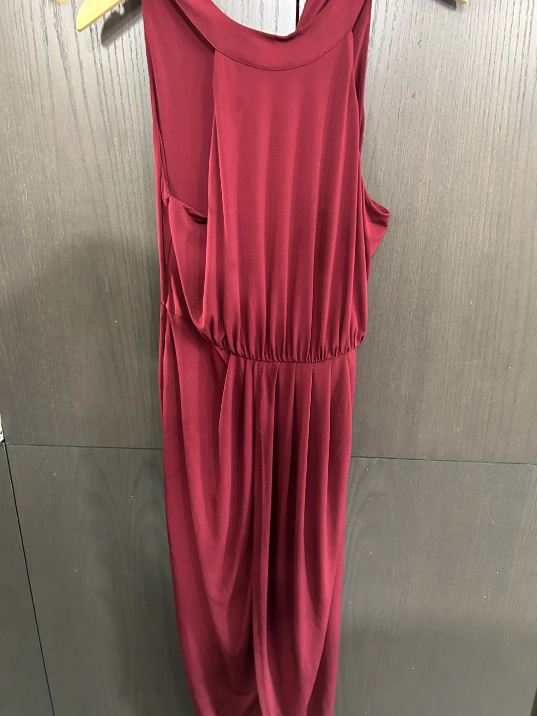 Maroon Sleeveless Dress
