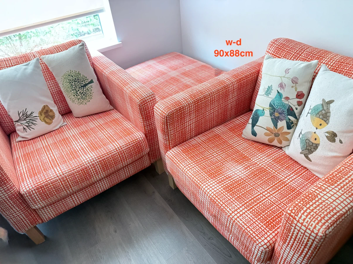 Two single sofa set