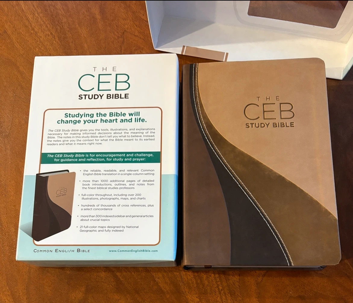NEW Boxed Leather CEB Study Bible - Common English Bible - photo 4