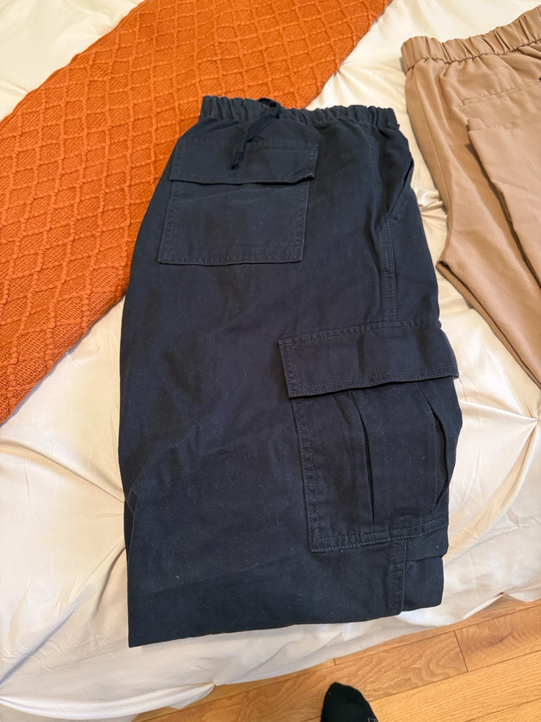 Black Textured Joggers - photo 3