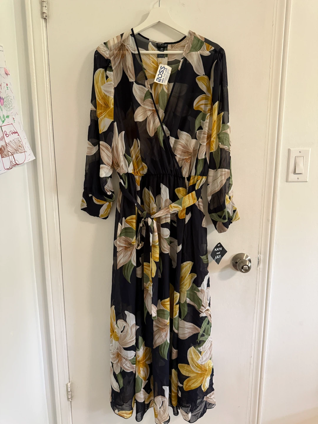 Kate & Lily Floral Maxi Dress