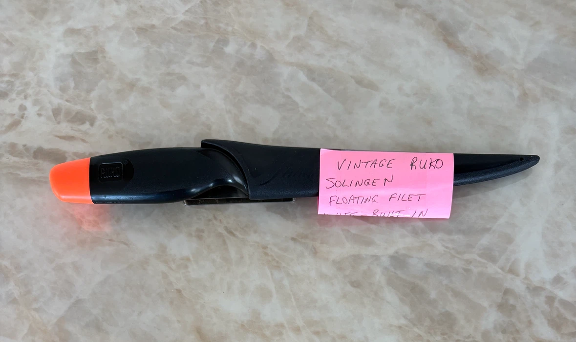 Vintage Ruko self sharpening Floating Filet Knife - photo 2