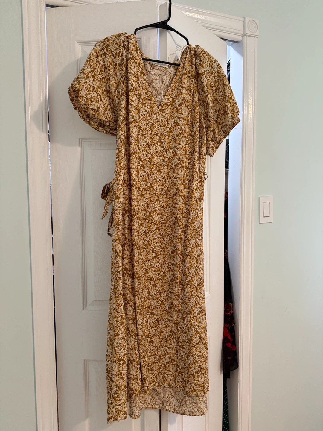 Floral Print Midi Dress