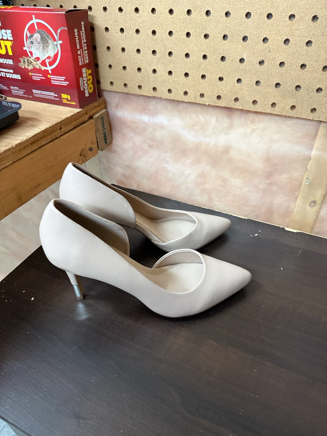 Aldo Women's Beige D'Orsay Heels - photo 2
