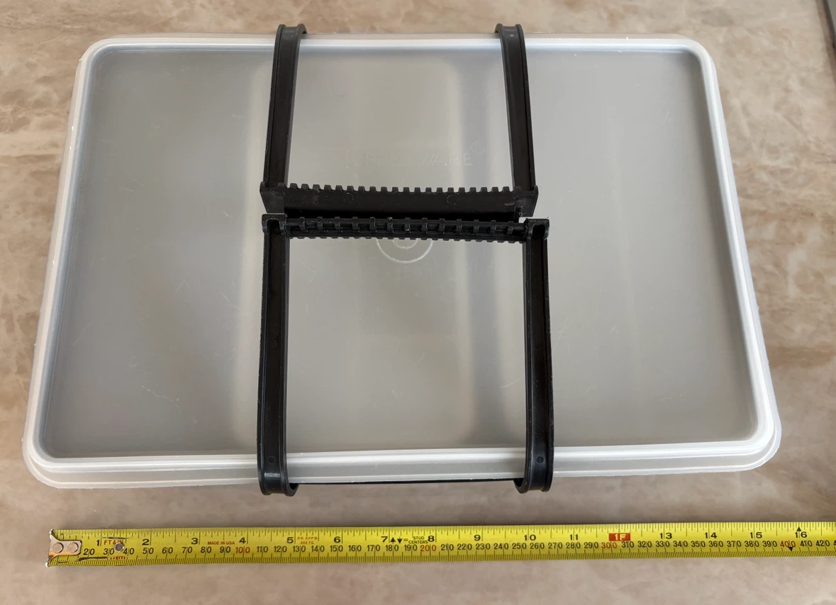 Large Tupperware Storage Box with Organizers - photo 3