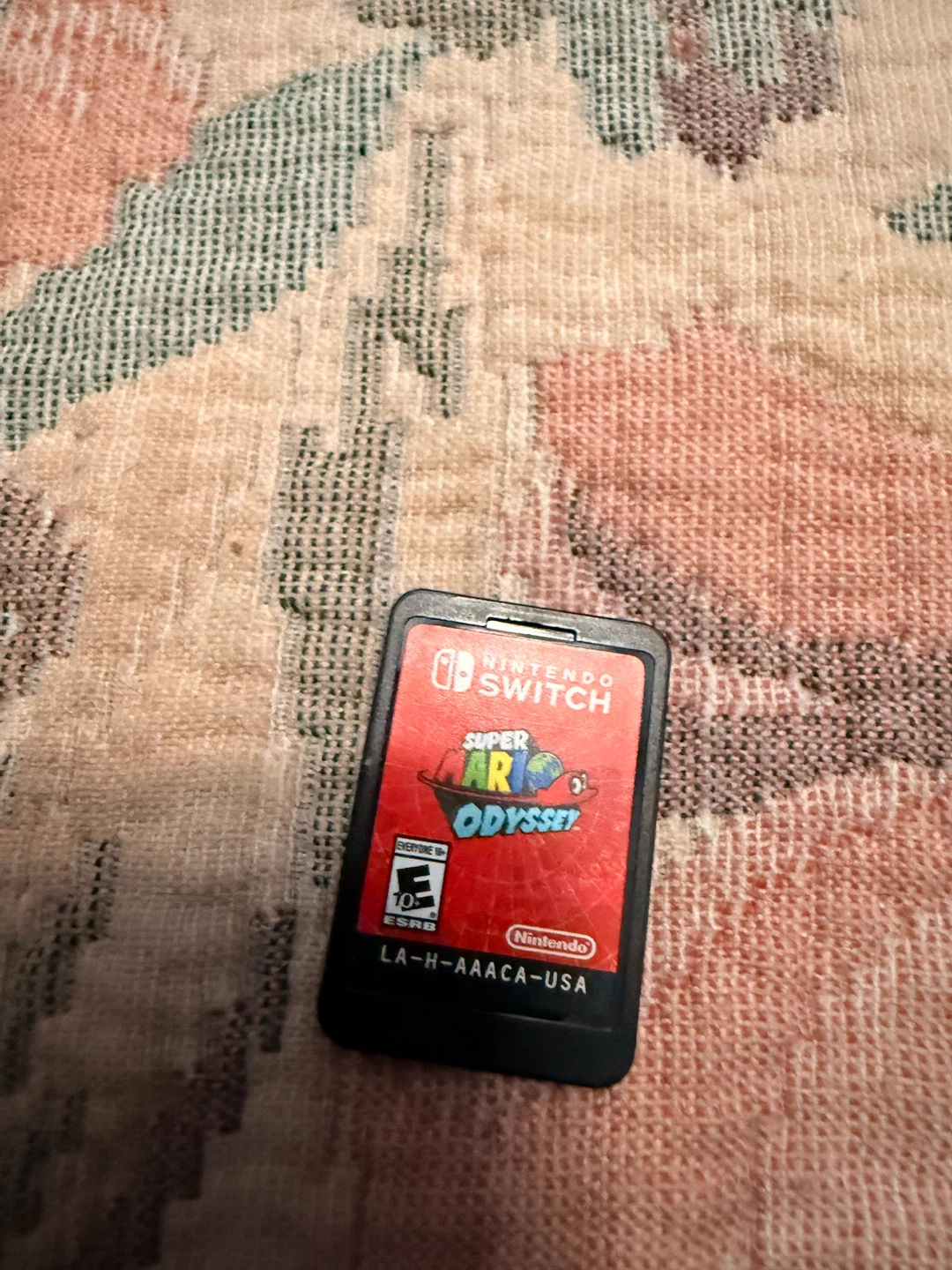 Nintendo Switch Super Mario Odyssey Game Cartridge