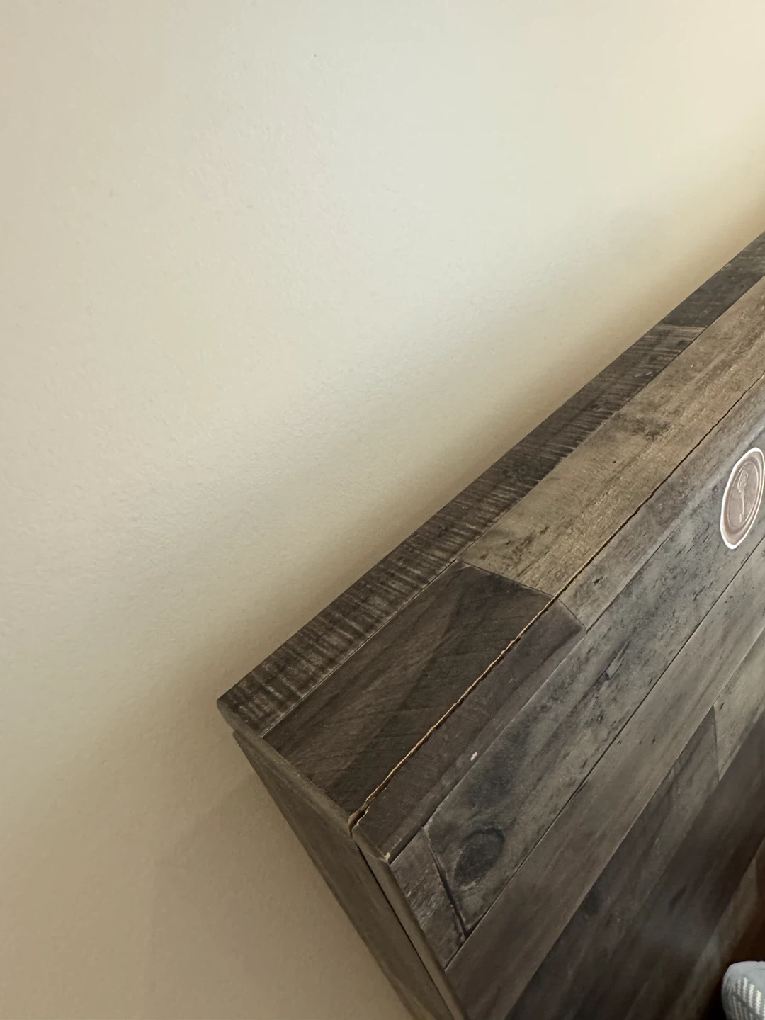 Rustic Wood Dresser with Mirror - photo 4