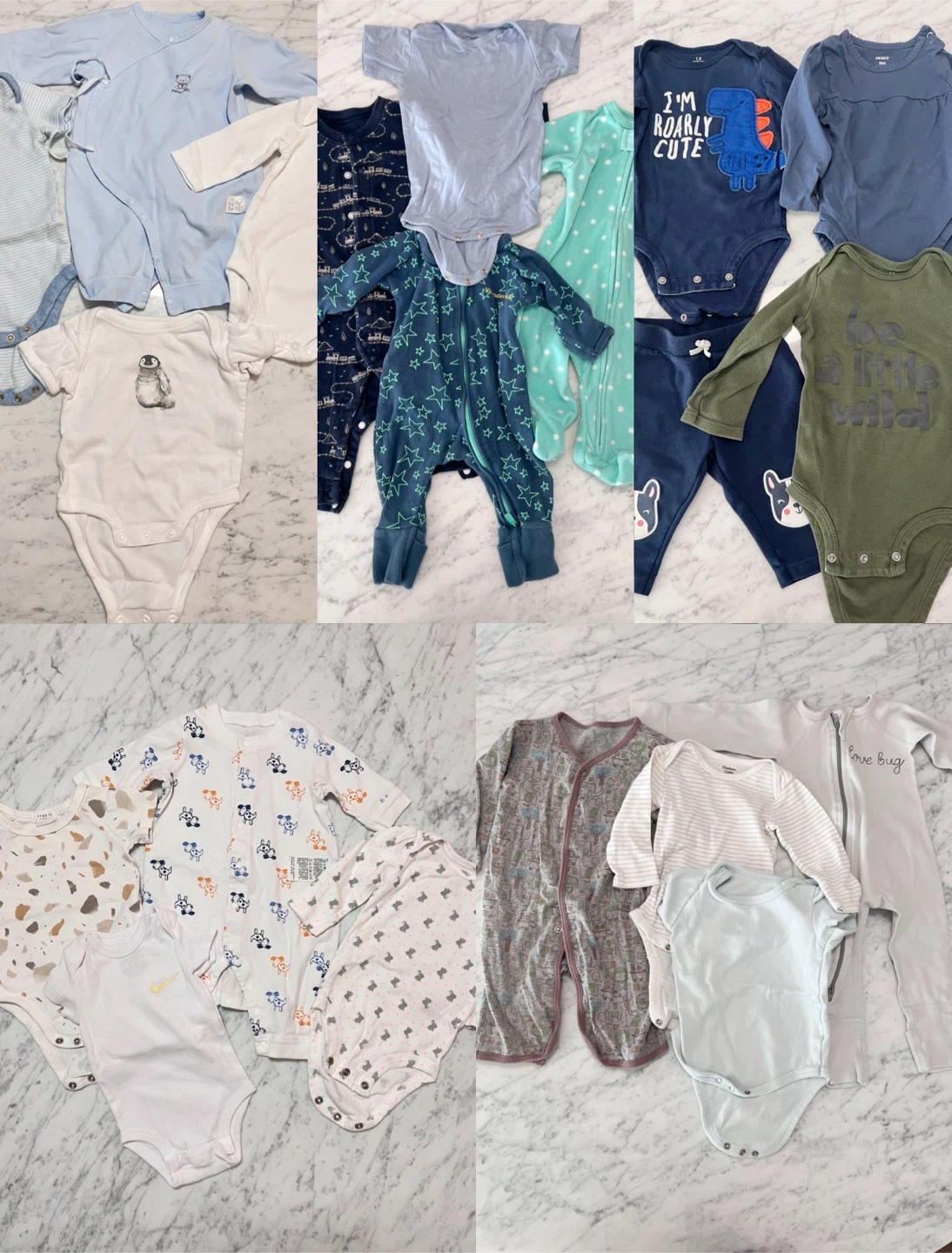Baby Clothes Bundle - Onesies & Sleepers