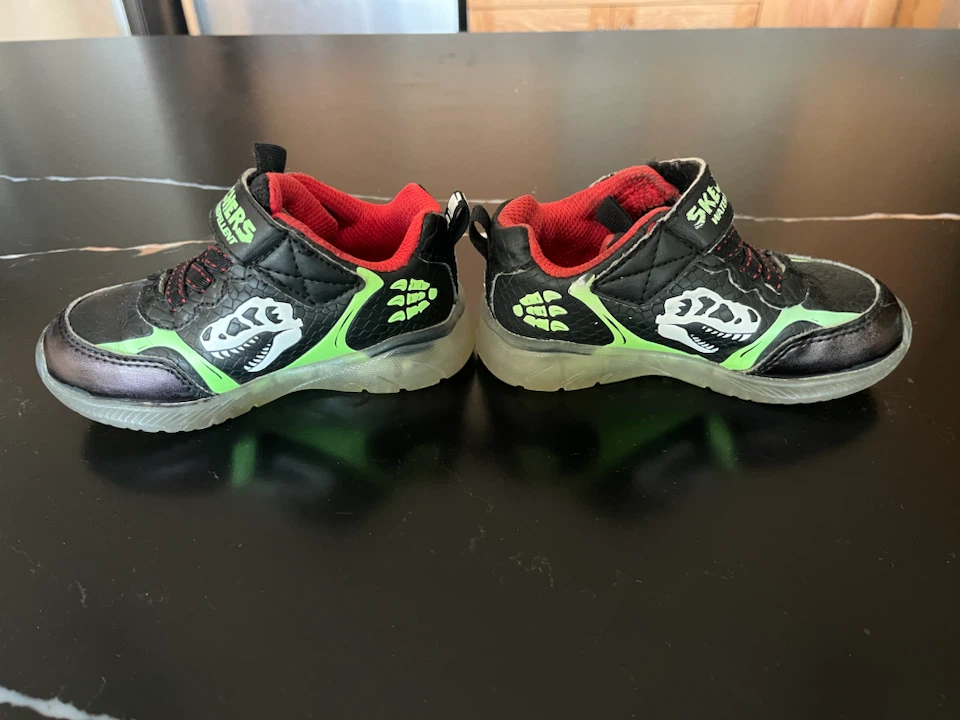 Skechers Light-Up Dinosaur Sneakers