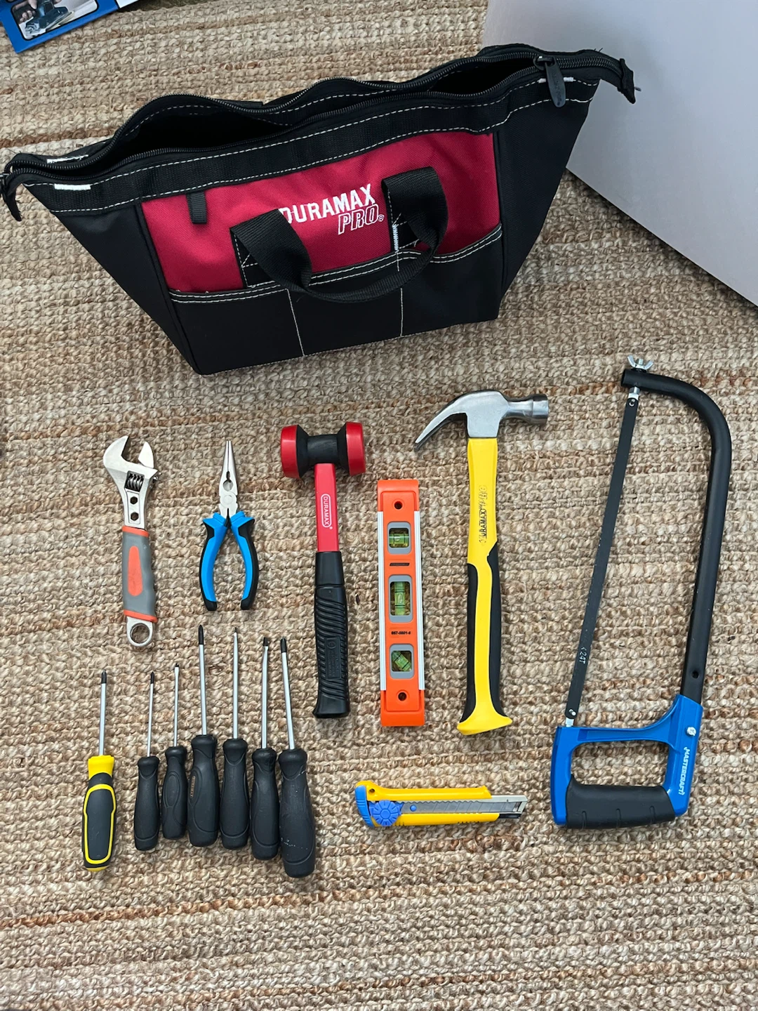 Assorted tools