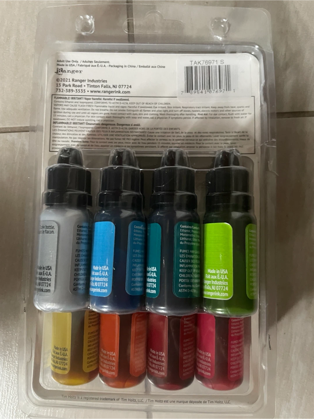 Unopened perfect cond Alcohol Inks - 8 Bottles - photo 2