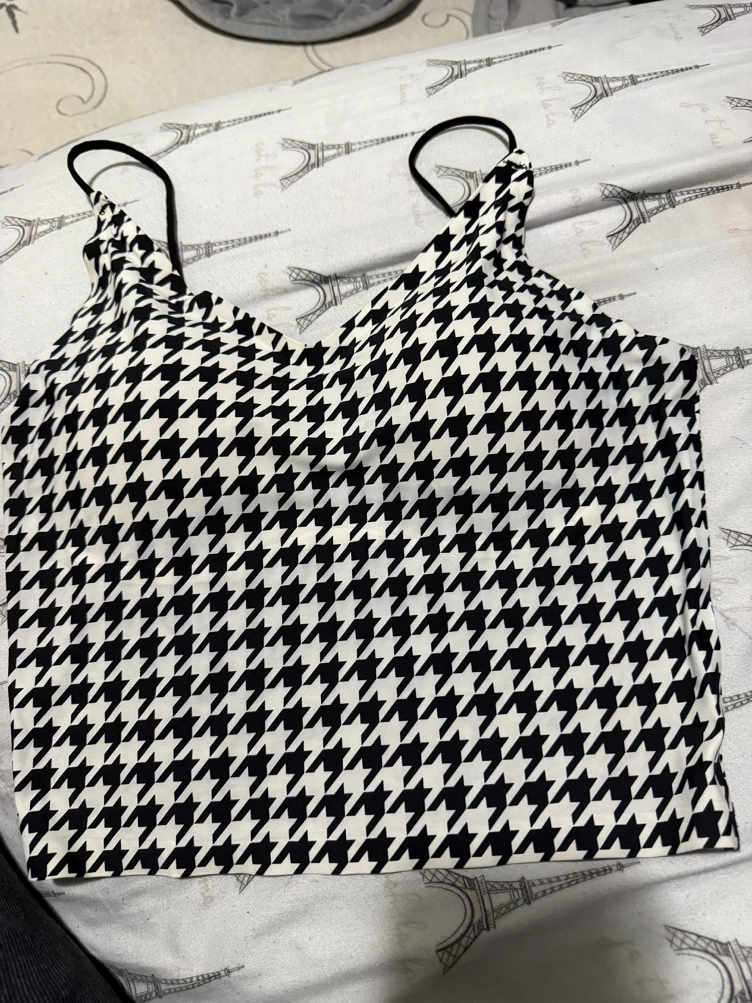 Houndstooth Tank Top - photo 2