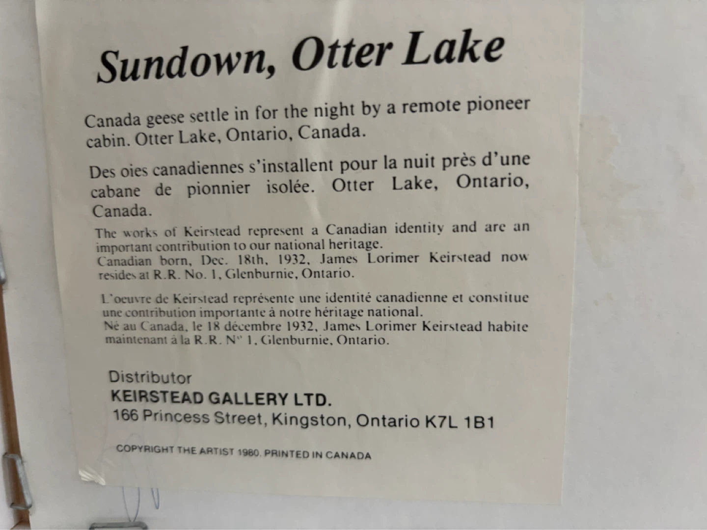 Keirstead, Sundown, Otter Lake - photo 2
