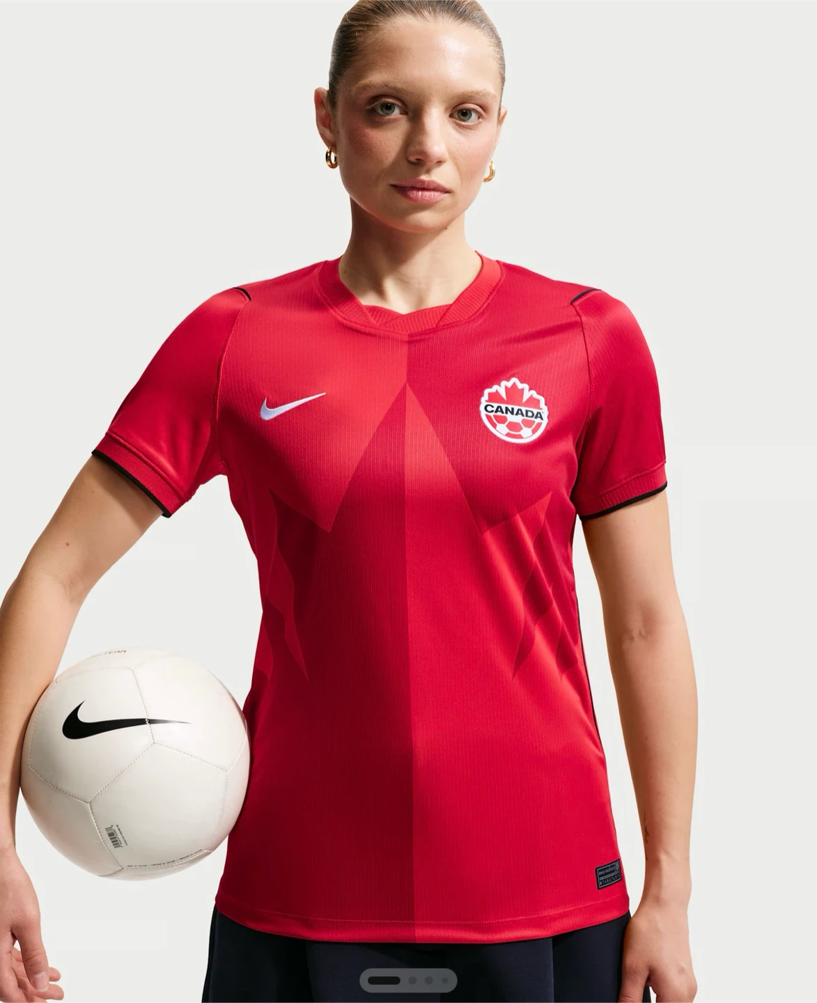 (New with tags) Nike Canada Women's Soccer Jersey (M) - Red
