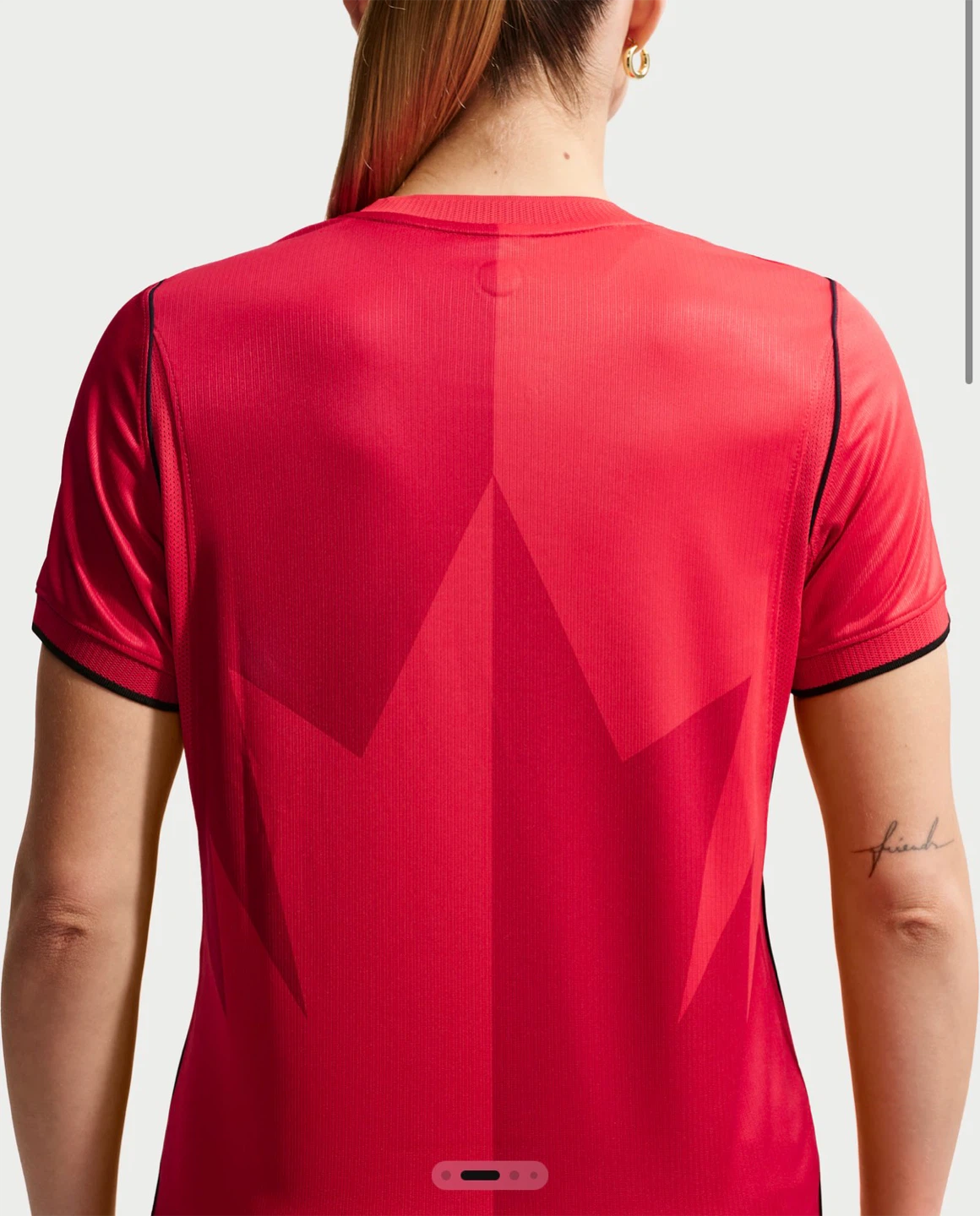 (New with tags) Nike Canada Women's Soccer Jersey (M) - Red - photo 2