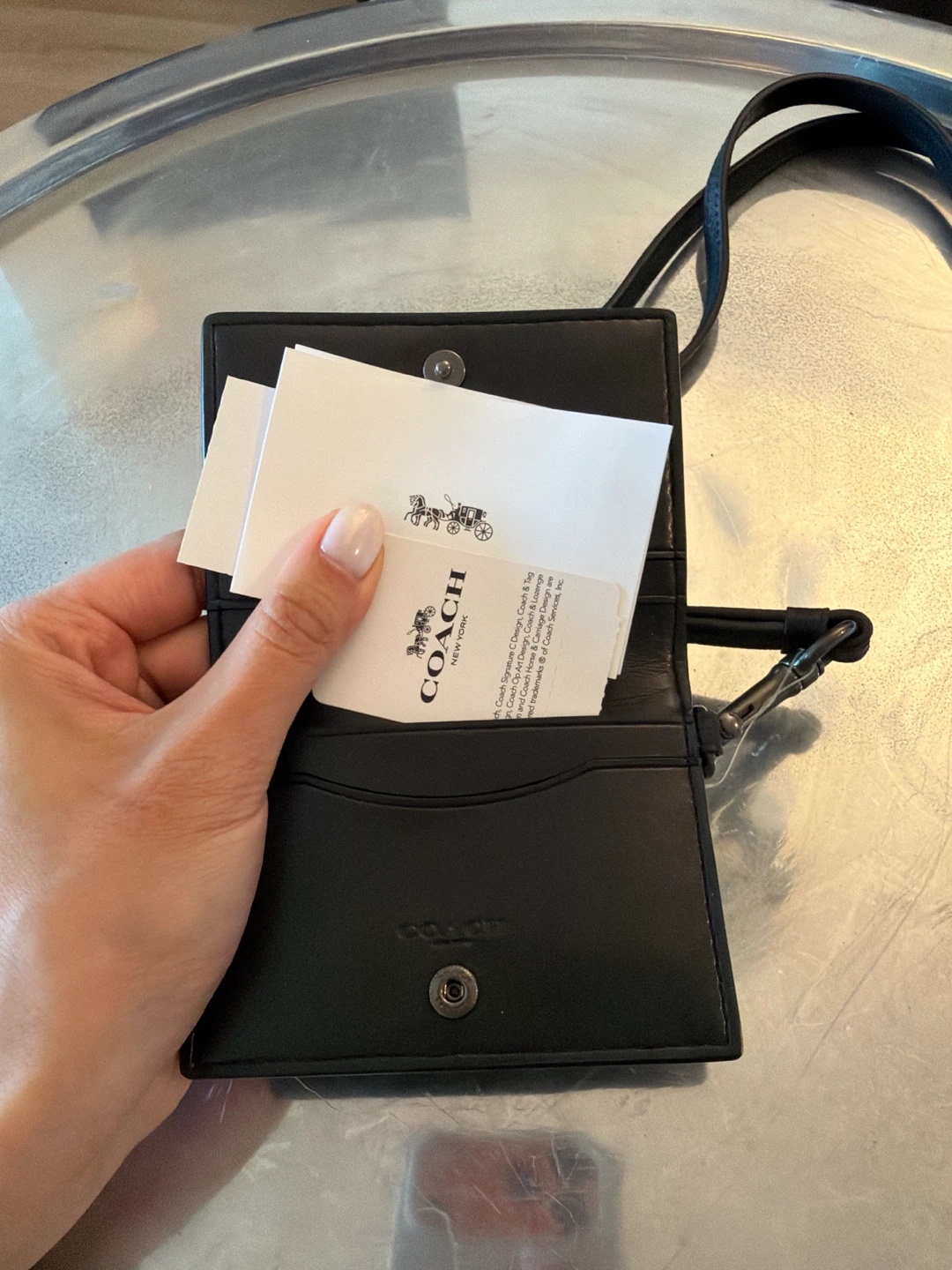 Coach Camo Lanyard Card Holder - photo 2