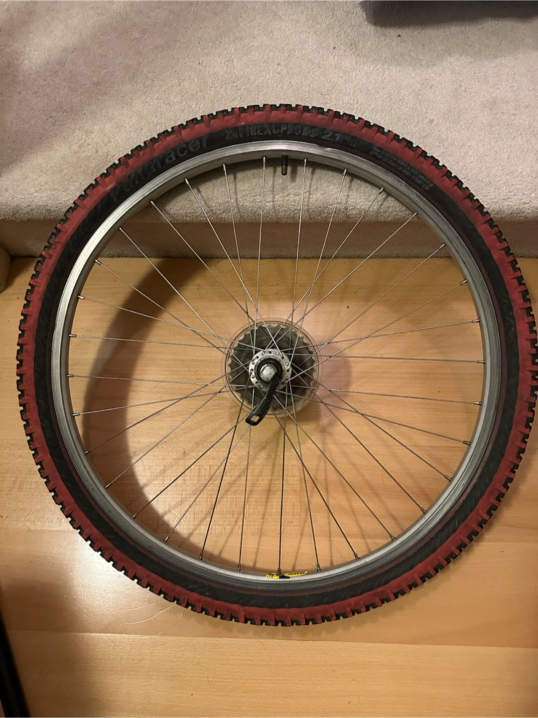 26” mtb wheel