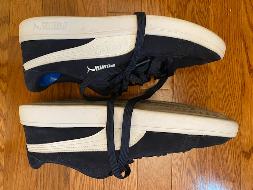 Puma Navy Suede Sneakers - photo 3