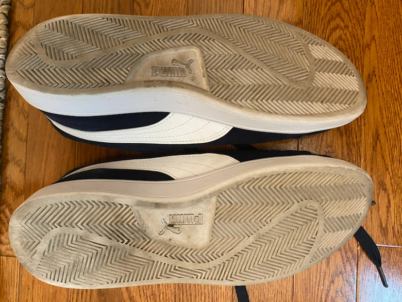 Puma Navy Suede Sneakers - photo 4