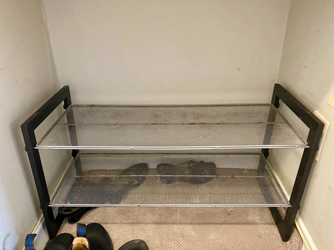 Two-tier Shoe Shelf