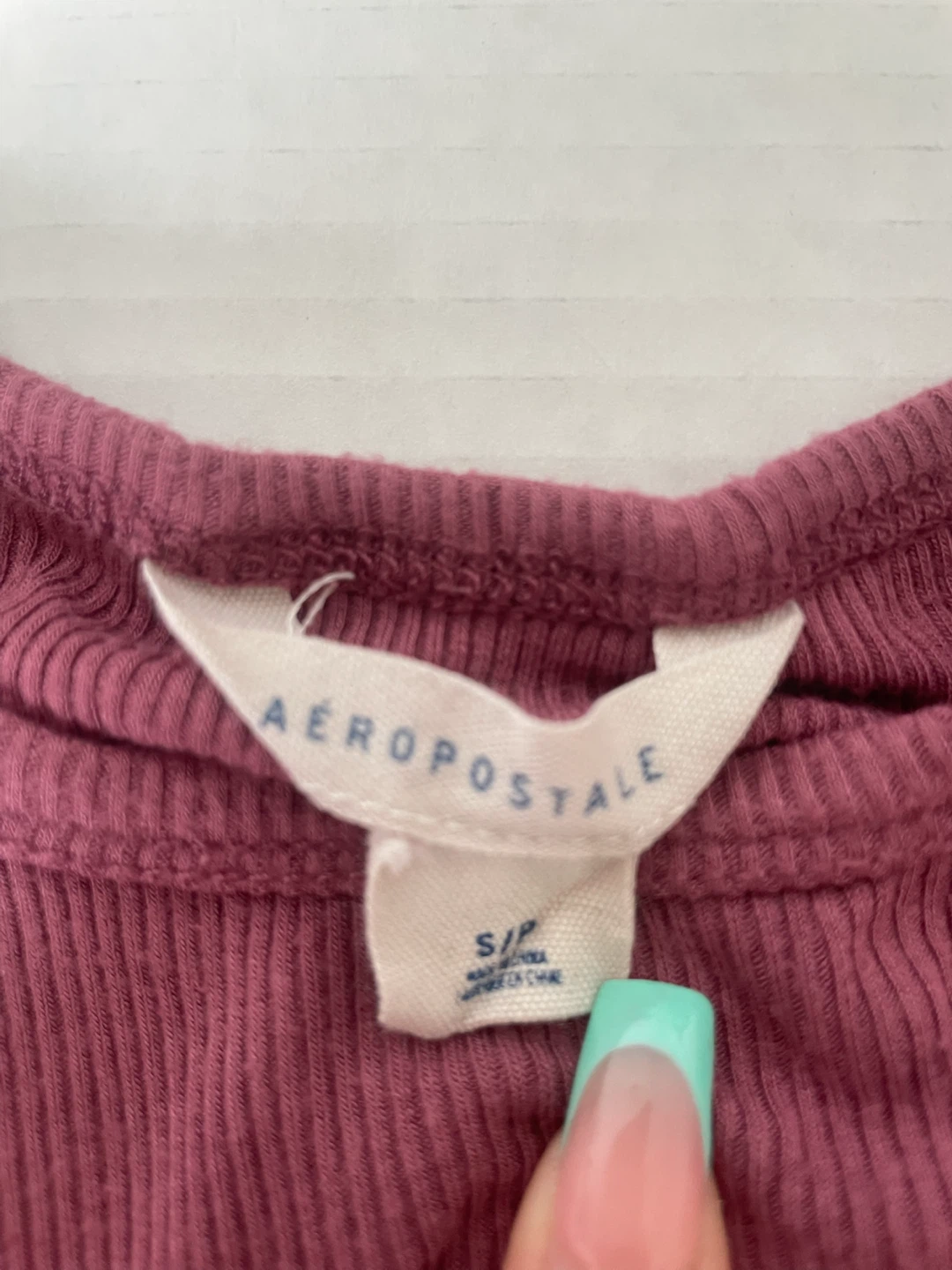 Aeropostale Ribbed T-Shirt - photo 2
