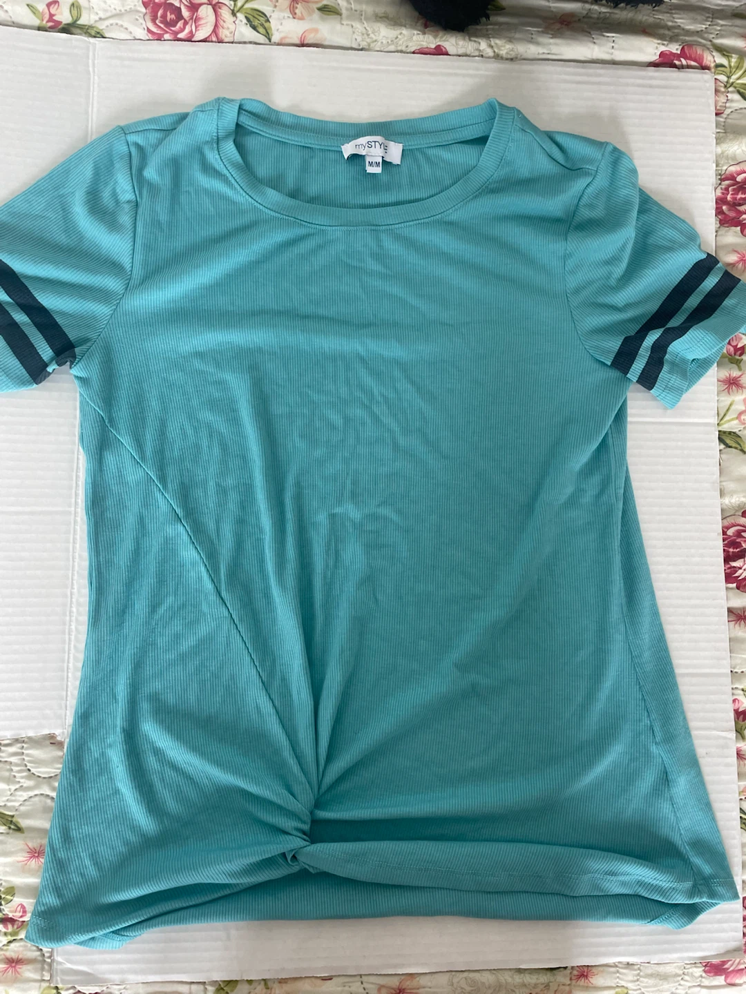 MYSTYLE Ribbed T-Shirt