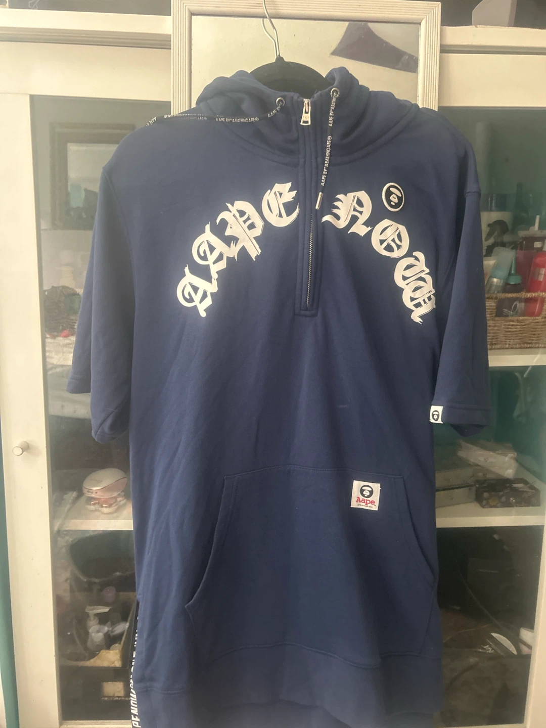 Aape By A Bathing Ape Short Sleeve Hoodie XL - photo 3