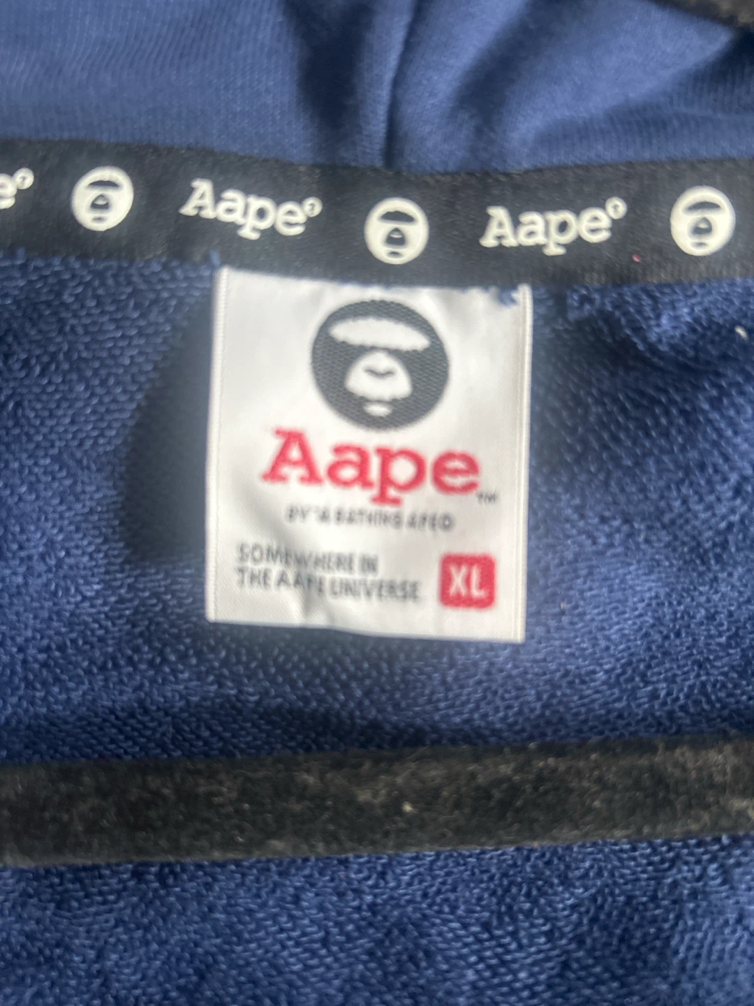 Aape By A Bathing Ape Short Sleeve Hoodie XL - photo 5