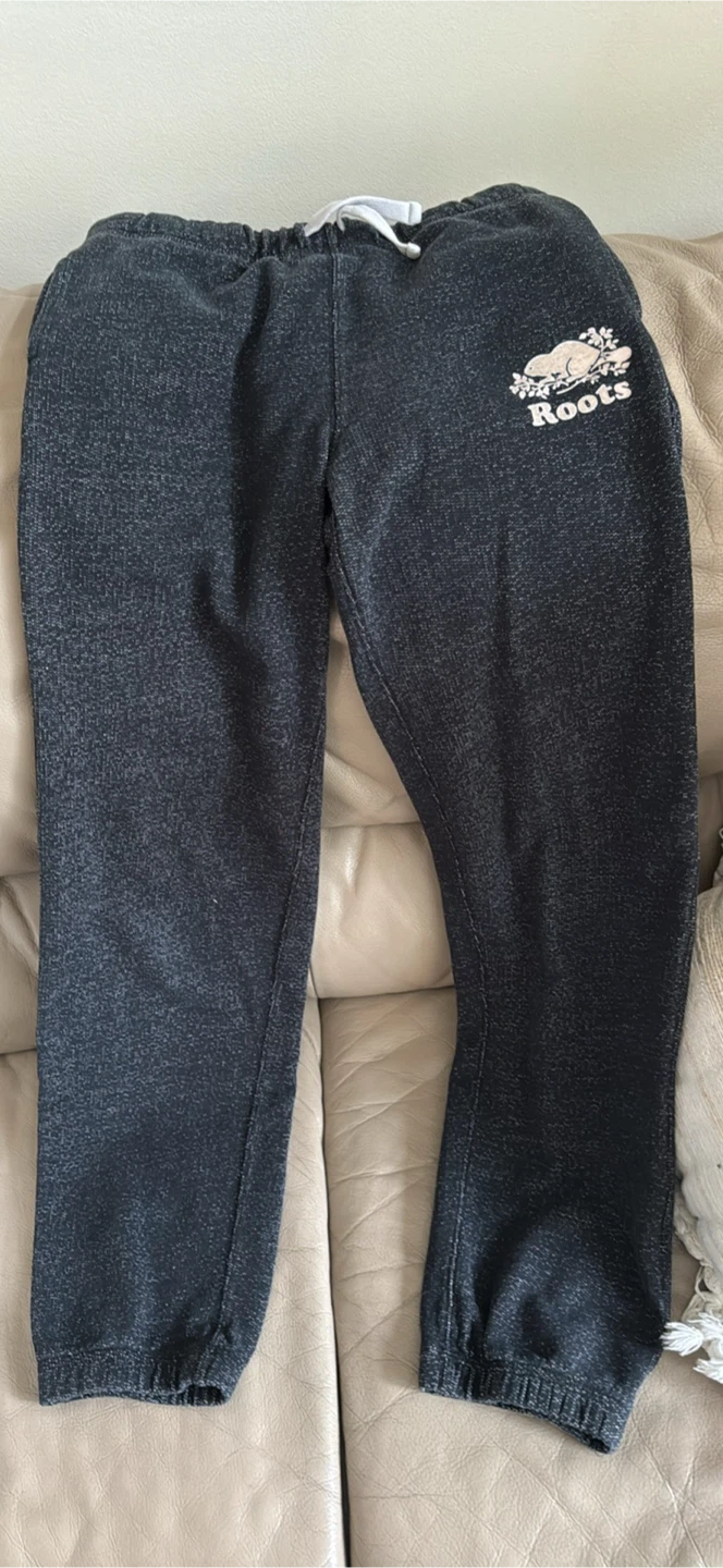 Roots Kids Sweatpants Size 14 Charcoal Grey - photo 2