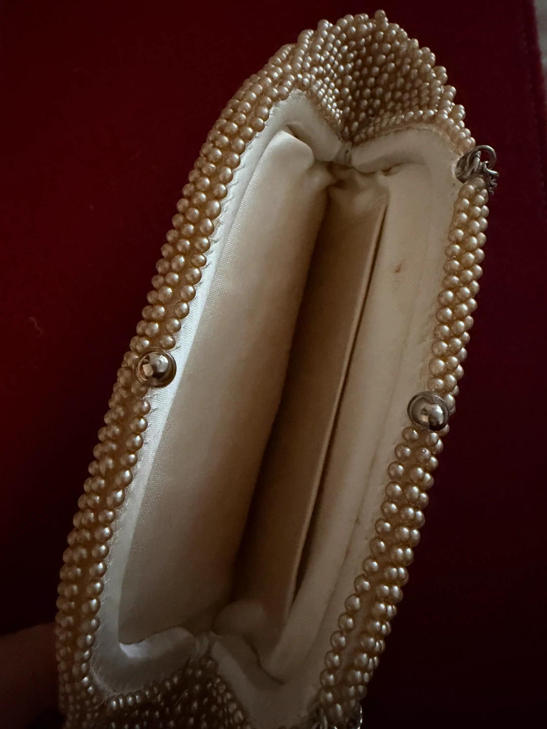 Beaded Evening Clutch with Bird Design - photo 3